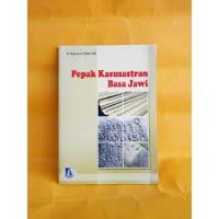 Image of Pepak Kasusastran Basa Jawi