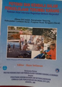 Image of Potensi dan Kendala Dalam Pengelolaan Terumbu Karang