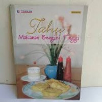 Image of Tahu makanan Bergizi Tinggi